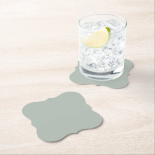 Ash Grey Bracket Paper Untersetzer