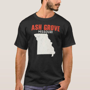 Ash Grove Missouri USA Staat America Travel Missou T-Shirt