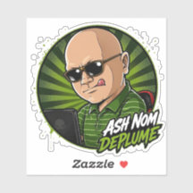 Ash Nom DePlume Vinyl Aufkleber