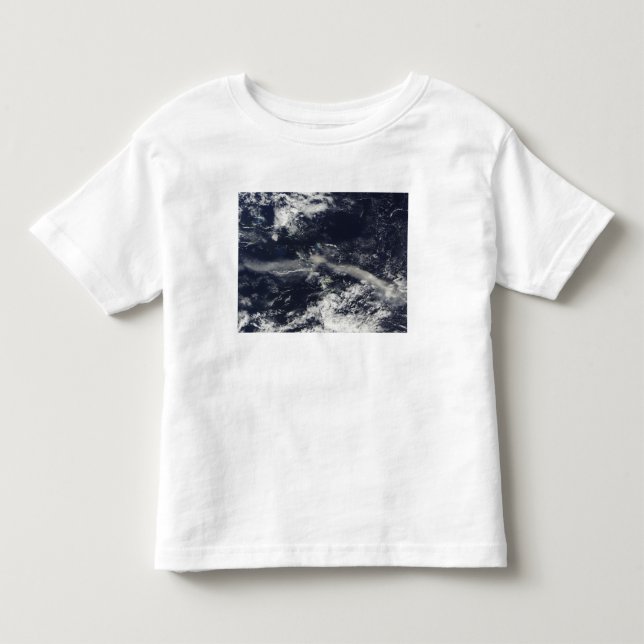 Ash Plume aus Soufriere Hills, Montserrat Kleinkind T-shirt (Vorderseite)