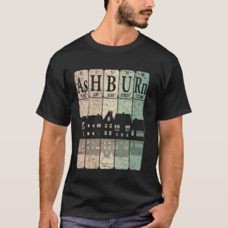 Ashburn Periodensystem Elemente Ashburn Virginia R T-Shirt