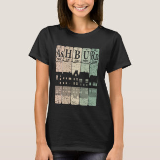 Ashburn Periodic Table Elements Ashburn Virginia R T-Shirt