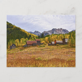 Ashcroft, Colorado Mining Ghost Town Postkarte