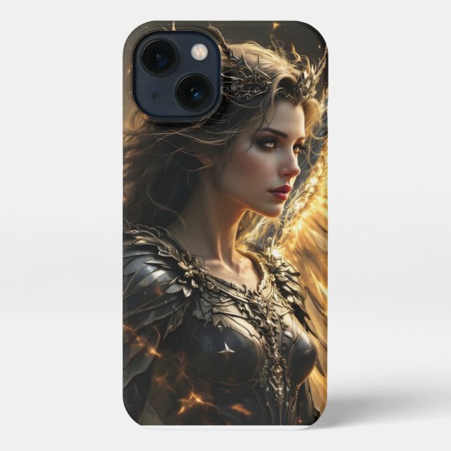 Ashenlight: Die Schattenflamme-Seraph iPhone Hülle (Rückseite)