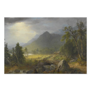 Asher Brown Durand - Die erste Ernte Fotodruck