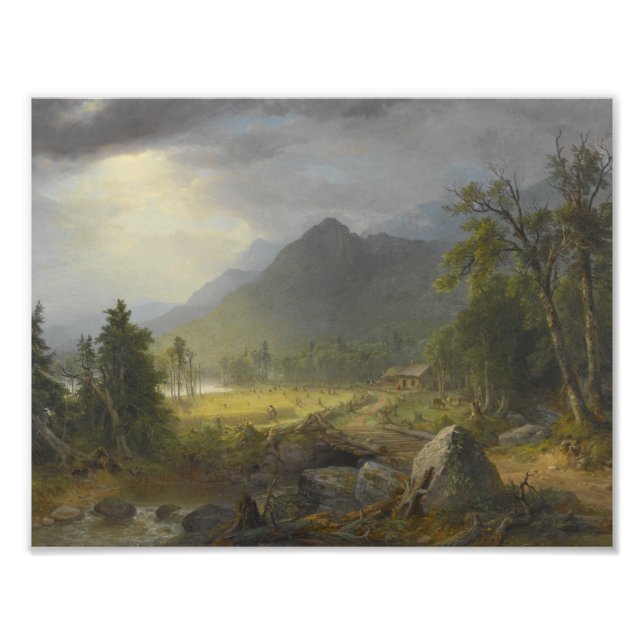 Asher Brown Durand - Die erste Ernte Fotodruck (Vorne)