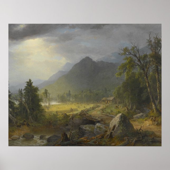 Asher Brown Durand - Die erste Ernte Poster (Vorne)