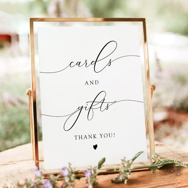 ASHER Elegante Calligrafy Cards und Geschenke-Zeic Poster (Von Creator hochgeladen)