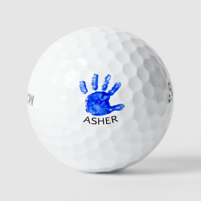 Asher (Srixon Soft Feel) Golfball (Vorderseite)