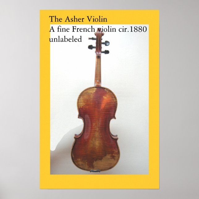 Asher Violin II Poster (Vorne)