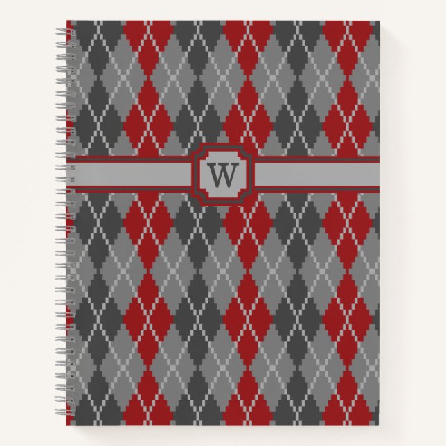 Ashes and Embers Raute SpiralNotebook Notizbuch (Vorderseite)
