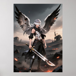 Ashes of Grace - Fallen Angel Krieger Poster
