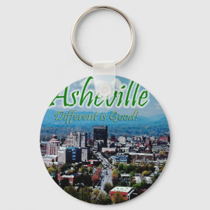 Asheville...Anders ist gut! Schlüsselanhänger