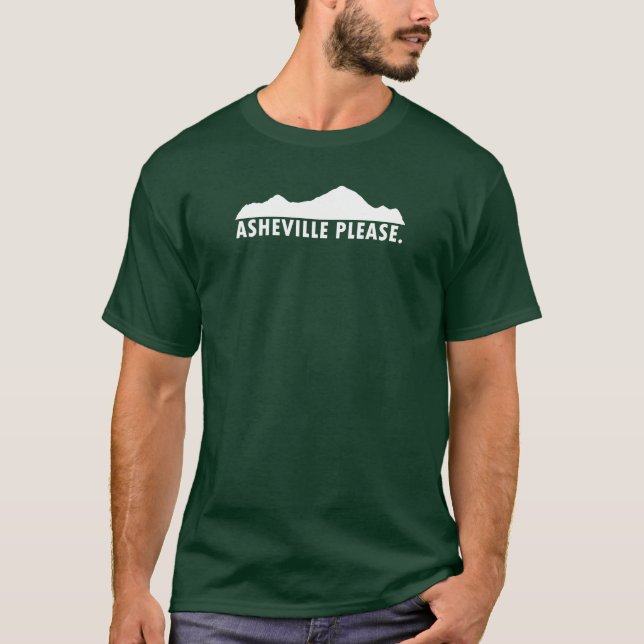 Asheville bitte T-Shirt (Vorderseite)