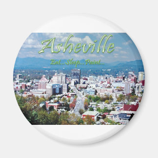 Asheville...Essen..Schlaf...Paint Magnet