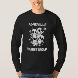 Asheville Native Pride Alien Funny Staat Tourist S T-Shirt