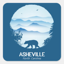 Asheville, NC-Aufkleber