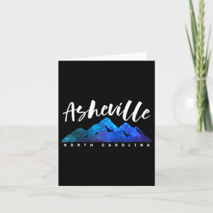 Asheville North Carolina Camping Wandern Ski Fam Karte
