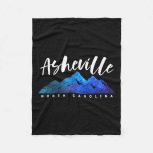 Asheville North Carolina Camping Wandern Skifahren Fleecedecke