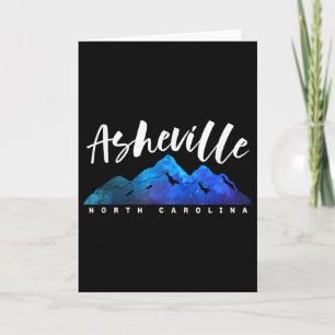 Asheville North Carolina Camping Wandern Skifahren Karte
