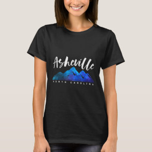 Asheville North Carolina Camping Wandern Skifahren T-Shirt