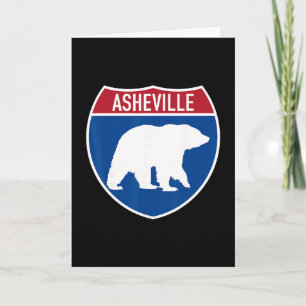 Asheville North Carolina Nc Interstate Autobahn Ro Karte