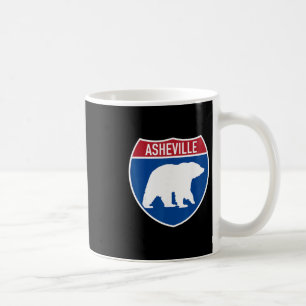 Asheville North Carolina Nc Interstate-Highway Roa Kaffeetasse