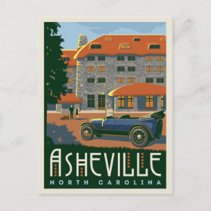Asheville, North Carolina   Save The Date Ankündigungspostkarte