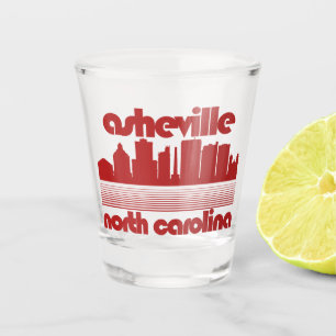 Asheville, North Carolina Schnapsglas