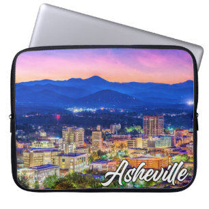 Asheville, North Carolina, USA Laptopschutzhülle