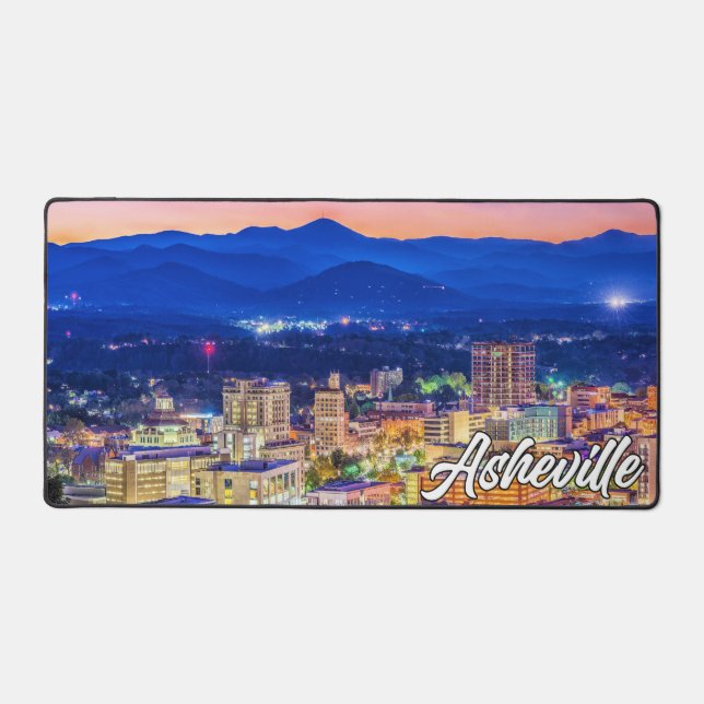 Asheville, North Carolina, USA Schreibtischunterlage (Vorderseite)
