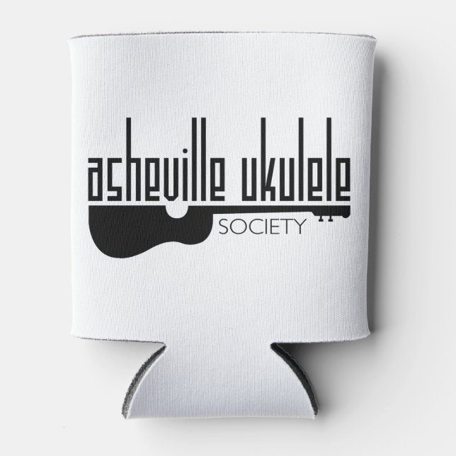 Asheville Ukulele Society Dosenkühler (Vorderseite)