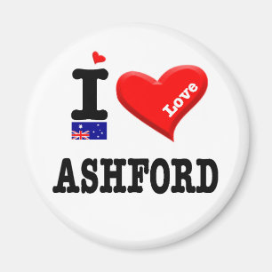 ASHFORD - I Liebe Magnet