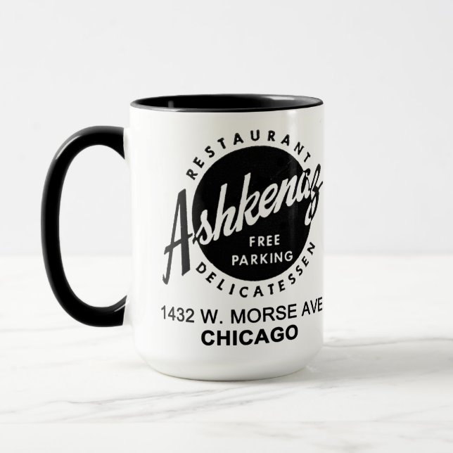 Ashkenaz Delicatessen Restaurant, Chicago Tasse (Links)