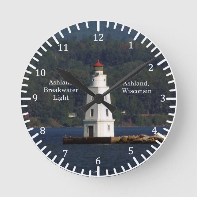 Ashland Breakwater Light Uhr (Vorderseite)
