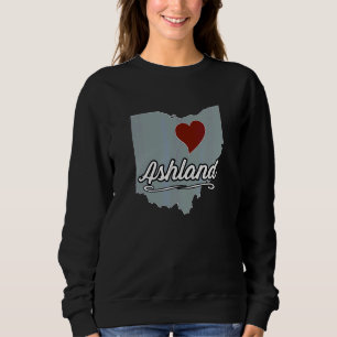 ASHLAND Ohio OH Stadt Staat USA Hübsches Andenken Sweatshirt