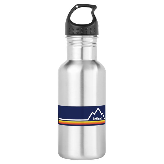 Ashland Oregon Edelstahlflasche (Vorderseite)