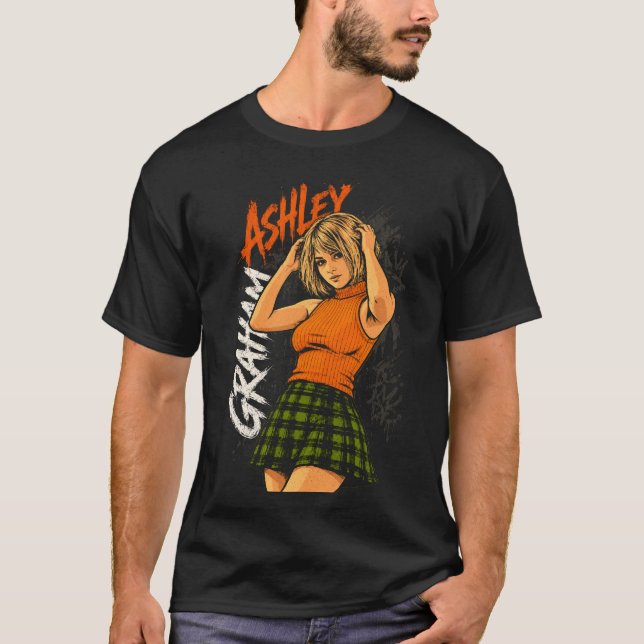 Ashley Horror Graham Art 09 | Basic Dark T-Shirt (Vorderseite)