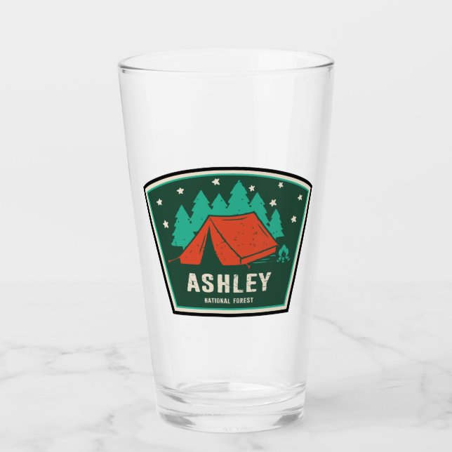 Ashley National Forest Camping Glas (Vorderseite)