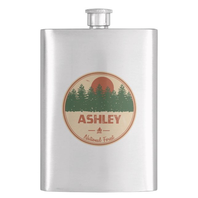 Ashley National Forest Flachmann (Vorderseite)
