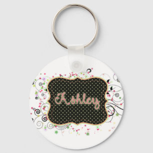Ashley Nummernschild Schlüsselanhänger