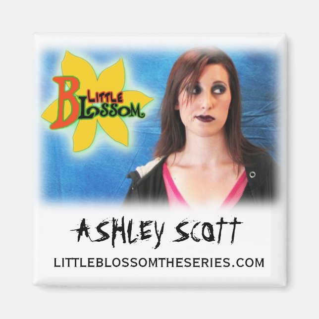 Ashley Scott Kühlschrankmagnet (Vorne)