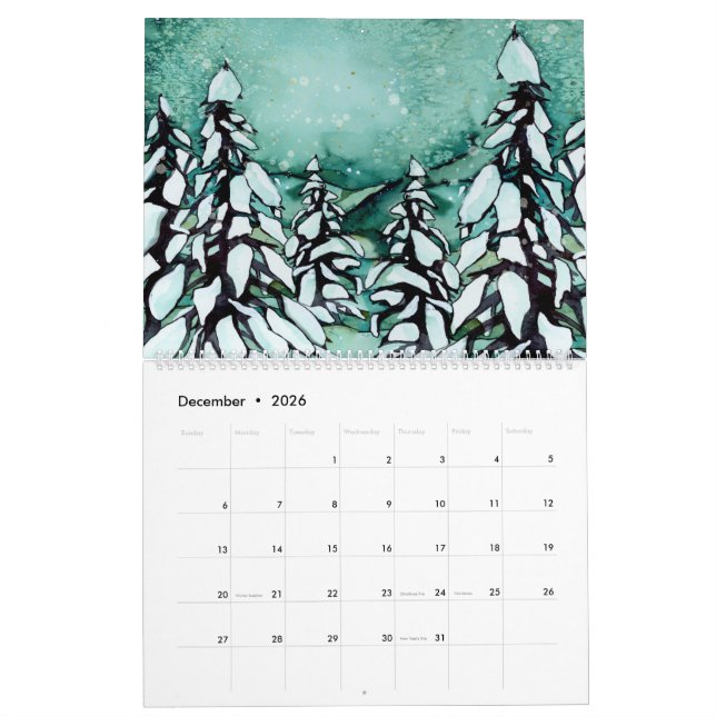Ashley Seabolt Originals - Kalender 2025 (Dez 2026)