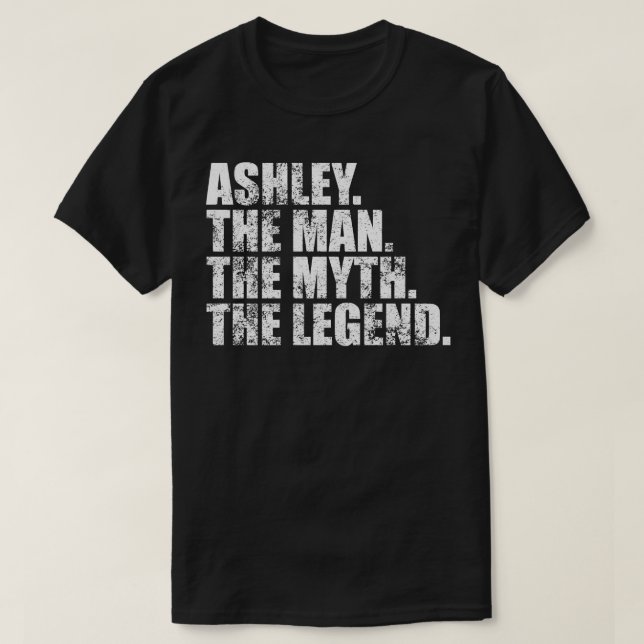 AshleyAshley Familienname Ashley Nachname Ashley S T-Shirt (Design vorne)