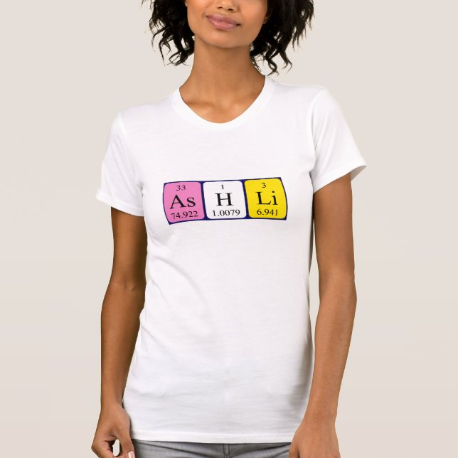 Ashli Periodenname Shirt (Vorderseite)