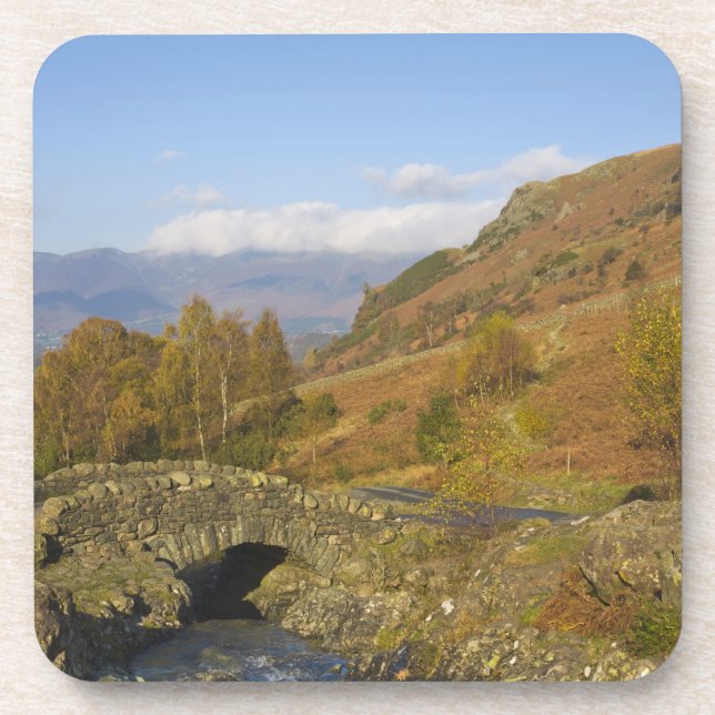 Ashness Bridge, Lake District, Cumbria, England Untersetzer (Vorderseite)