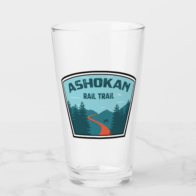 Ashokan Rail Trail New York Glas (Vorderseite)