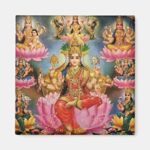 Ashtalakshmi - Acht Formen von Lakshmi Magnet