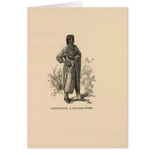 Ashtishkee, Chef von Navajo (Vorne)