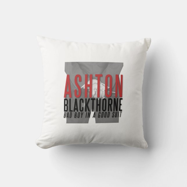 Ashton Blackthorne Kissen (Vorderseite)